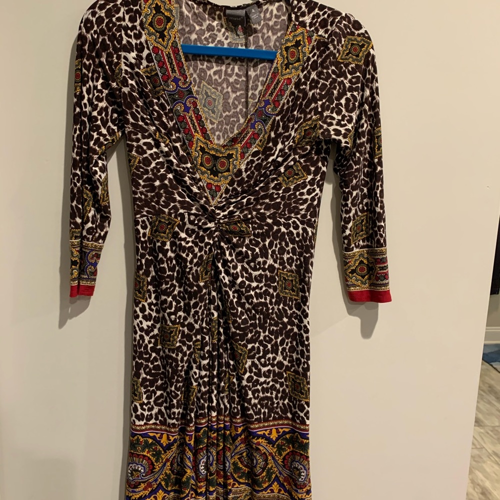 Muse Printed Dress